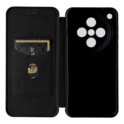 For Oppo Find X8 5G Case Carbon Fiber Texture Drop-Proof PU Leather Phone Cover