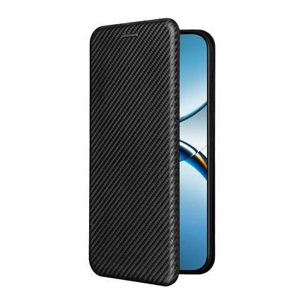 For Oppo Find X8 5G Case Carbon Fiber Texture Drop-Proof PU Leather Phone Cover