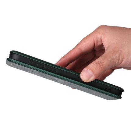 For Oppo Find X8 5G Case Carbon Fiber Texture Drop-Proof PU Leather Phone Cover