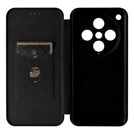 For Oppo Find X8 Pro 5G Case Carbon Fiber Texture Drop-Proof PU Leather Phone Cover