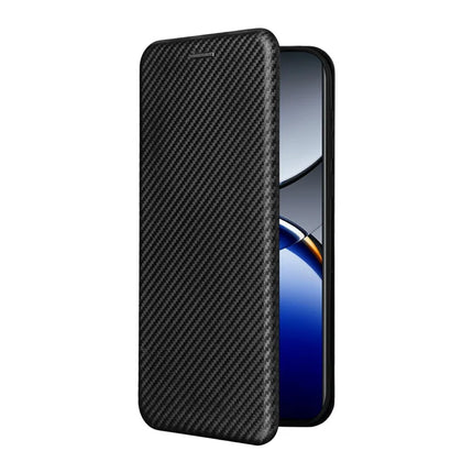 For Oppo Find X8 Pro 5G Case Carbon Fiber Texture Drop-Proof PU Leather Phone Cover