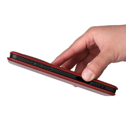 For Oppo Find X8 Pro 5G Case Carbon Fiber Texture Drop-Proof PU Leather Phone Cover