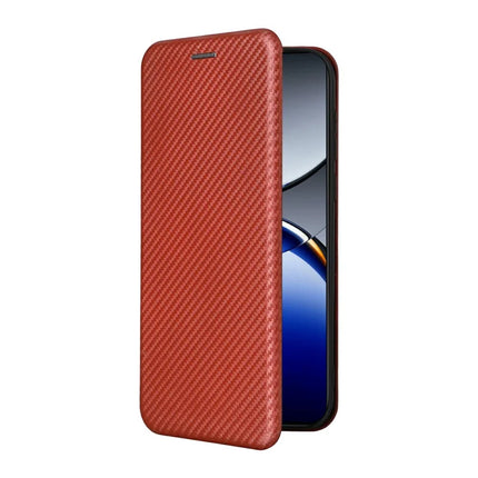 For Oppo Find X8 Pro 5G Case Carbon Fiber Texture Drop-Proof PU Leather Phone Cover