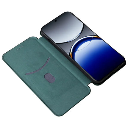 For Oppo Find X8 Pro 5G Case Carbon Fiber Texture Drop-Proof PU Leather Phone Cover