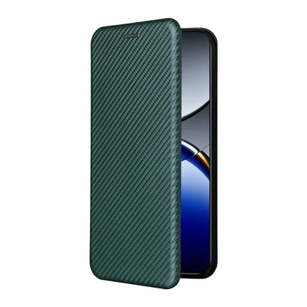 For Oppo Find X8 Pro 5G Case Carbon Fiber Texture Drop-Proof PU Leather Phone Cover