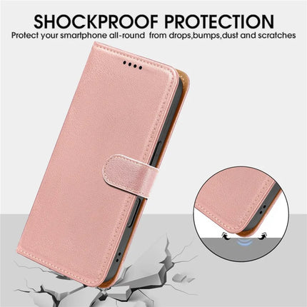 For OnePlus Nord 4 Leather Case Litchi Texture Wallet RFID Blocking Phone Cover
