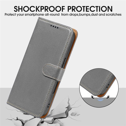 For OnePlus Nord 4 Leather Case Litchi Texture Wallet RFID Blocking Phone Cover