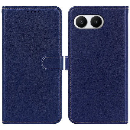 For OnePlus Nord 4 Leather Case Litchi Texture Wallet RFID Blocking Phone Cover - Blue