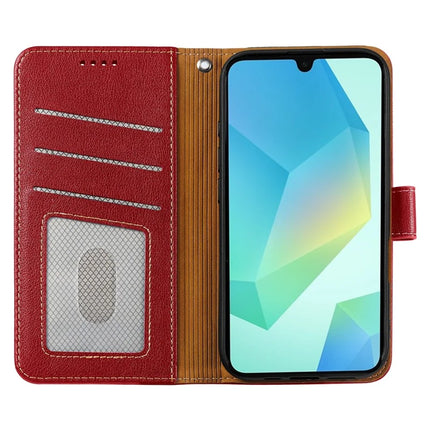 For Samsung Galaxy A16 5G  /  4G Leather Case Litchi Texture Wallet RFID Blocking Phone Cover