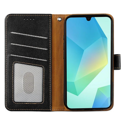 For Samsung Galaxy A16 5G  /  4G Leather Case Litchi Texture Wallet RFID Blocking Phone Cover