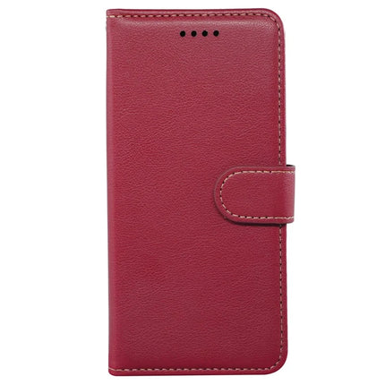 For Samsung Galaxy A06s Leather Case Litchi Texture Wallet RFID Blocking Phone Cover