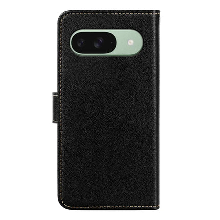 For Google Pixel 9 Pro  /  Pixel 9 Leather Case Litchi Texture Wallet RFID Blocking Phone Cover