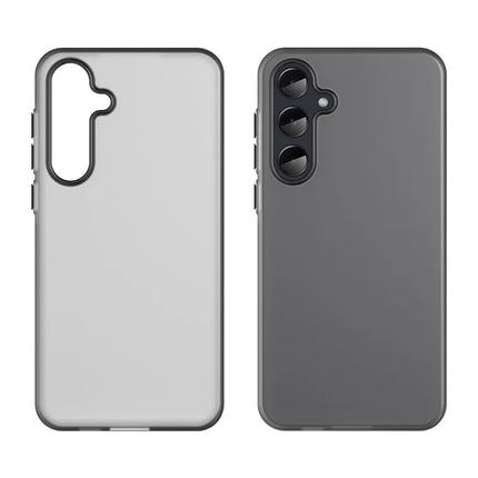 For Samsung Galaxy A55 5G Case TPU + PC Phone Back Cover Matte Translucent Design