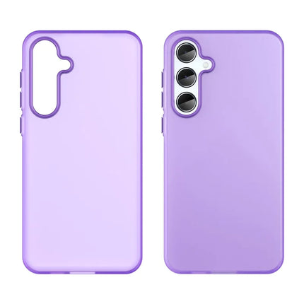 For Samsung Galaxy A55 5G Case TPU + PC Phone Back Cover Matte Translucent Design