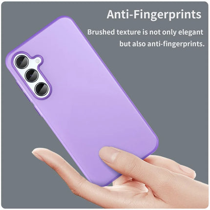 For Samsung Galaxy A55 5G Case TPU + PC Phone Back Cover Matte Translucent Design