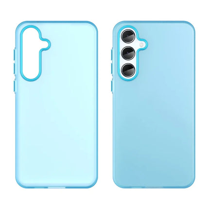 For Samsung Galaxy A55 5G Case TPU + PC Phone Back Cover Matte Translucent Design
