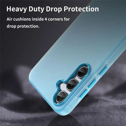 For Samsung Galaxy A55 5G Case TPU + PC Phone Back Cover Matte Translucent Design