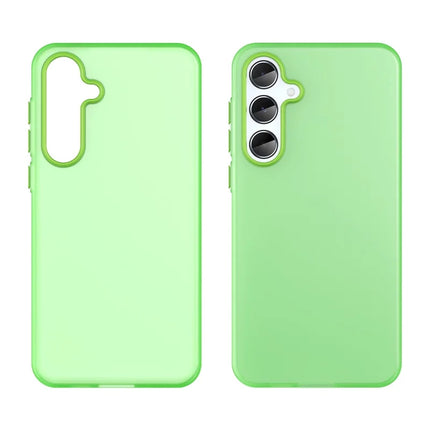 For Samsung Galaxy A55 5G Case TPU + PC Phone Back Cover Matte Translucent Design
