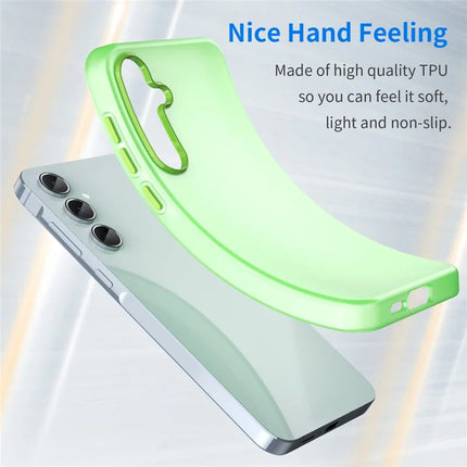 For Samsung Galaxy A55 5G Case TPU + PC Phone Back Cover Matte Translucent Design