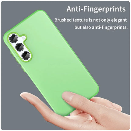 For Samsung Galaxy A55 5G Case TPU + PC Phone Back Cover Matte Translucent Design