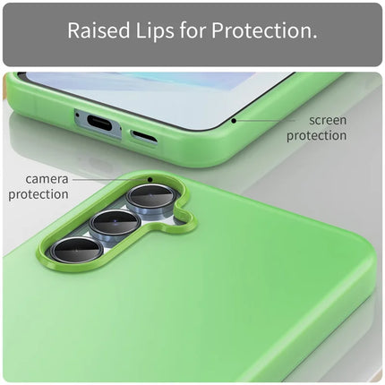 For Samsung Galaxy A55 5G Case TPU + PC Phone Back Cover Matte Translucent Design