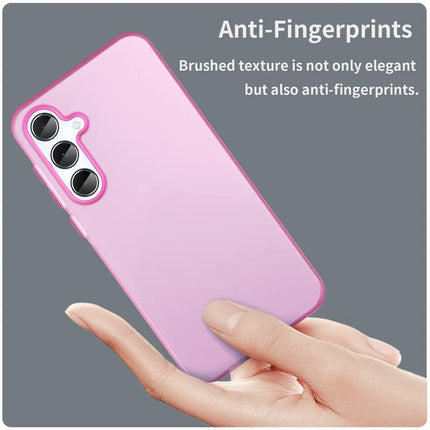 For Samsung Galaxy A55 5G Case TPU + PC Phone Back Cover Matte Translucent Design