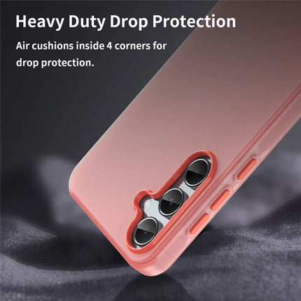 For Samsung Galaxy A55 5G Case TPU + PC Phone Back Cover Matte Translucent Design