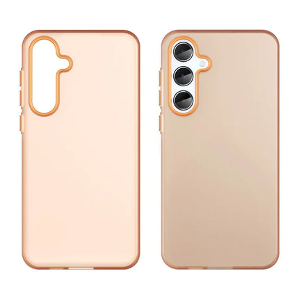 For Samsung Galaxy A55 5G Case TPU + PC Phone Back Cover Matte Translucent Design