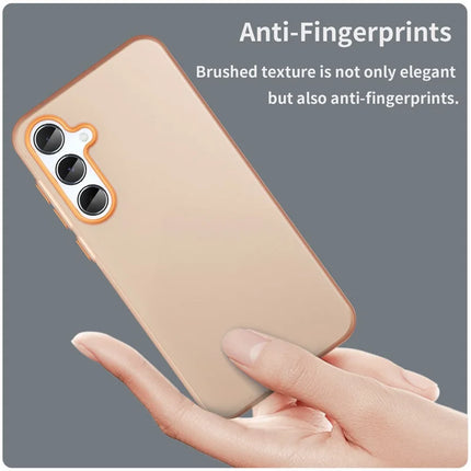 For Samsung Galaxy A55 5G Case TPU + PC Phone Back Cover Matte Translucent Design
