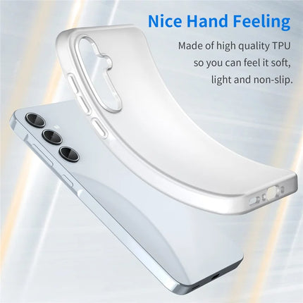 For Samsung Galaxy A35 5G Case TPU + PC Phone Back Cover Matte Translucent Design