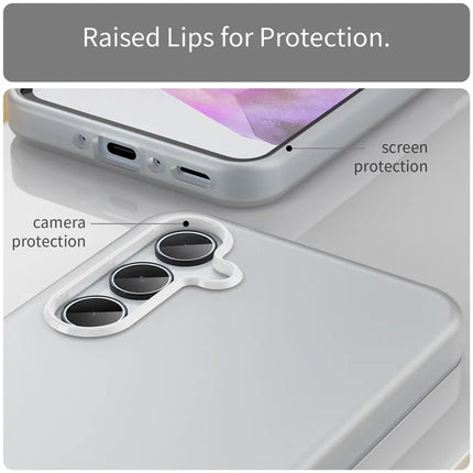 For Samsung Galaxy A35 5G Case TPU + PC Phone Back Cover Matte Translucent Design