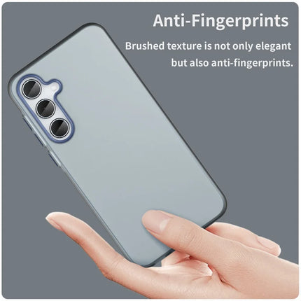 For Samsung Galaxy A35 5G Case TPU + PC Phone Back Cover Matte Translucent Design