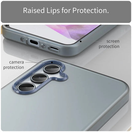 For Samsung Galaxy A35 5G Case TPU + PC Phone Back Cover Matte Translucent Design