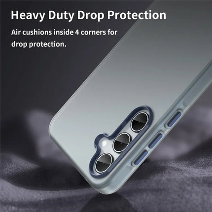 For Samsung Galaxy A35 5G Case TPU + PC Phone Back Cover Matte Translucent Design