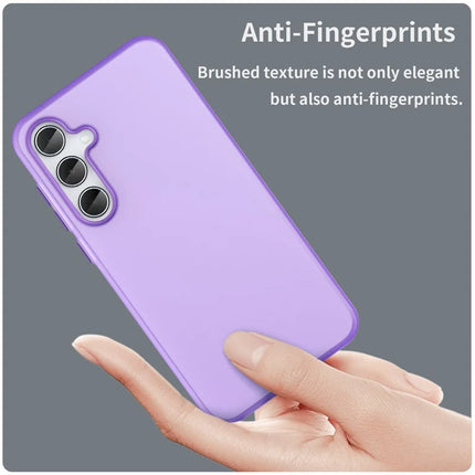For Samsung Galaxy A35 5G Case TPU + PC Phone Back Cover Matte Translucent Design