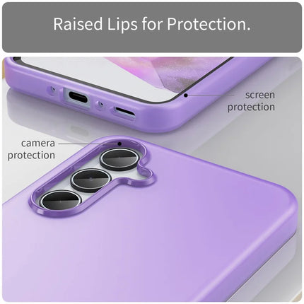 For Samsung Galaxy A35 5G Case TPU + PC Phone Back Cover Matte Translucent Design