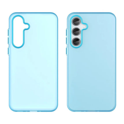 For Samsung Galaxy A35 5G Case TPU + PC Phone Back Cover Matte Translucent Design