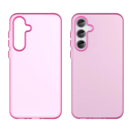 For Samsung Galaxy A35 5G Case TPU + PC Phone Back Cover Matte Translucent Design