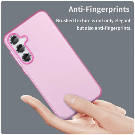 For Samsung Galaxy A35 5G Case TPU + PC Phone Back Cover Matte Translucent Design