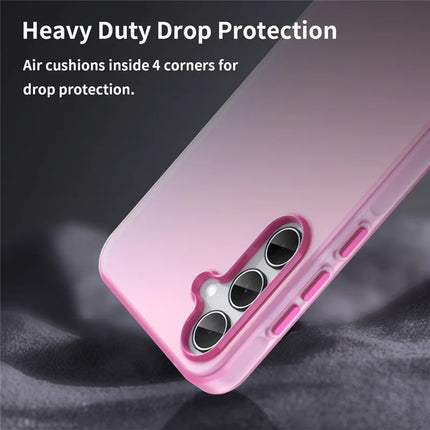 For Samsung Galaxy A35 5G Case TPU + PC Phone Back Cover Matte Translucent Design