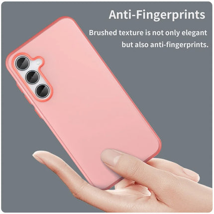 For Samsung Galaxy A35 5G Case TPU + PC Phone Back Cover Matte Translucent Design