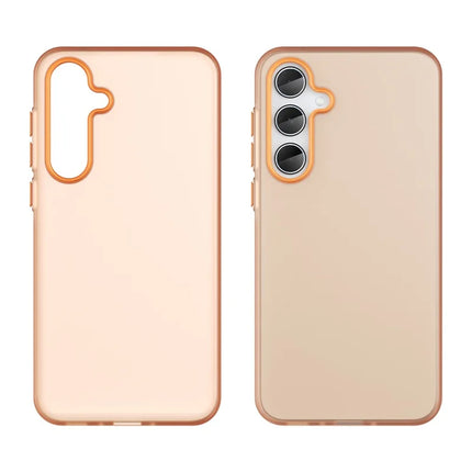 For Samsung Galaxy A35 5G Case TPU + PC Phone Back Cover Matte Translucent Design