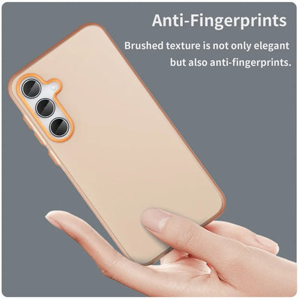 For Samsung Galaxy A35 5G Case TPU + PC Phone Back Cover Matte Translucent Design
