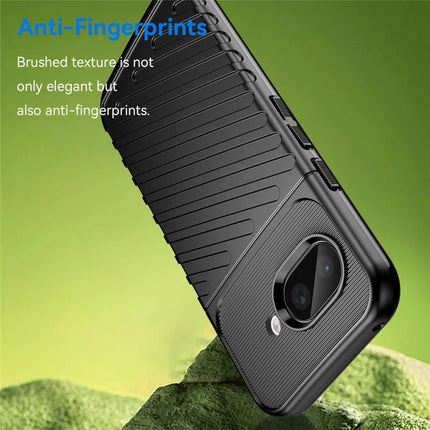For Google Pixel 9a Case Twill Texture TPU Shockproof Protective Phone Cover