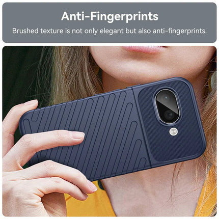 For Google Pixel 9a Case Twill Texture TPU Shockproof Protective Phone Cover