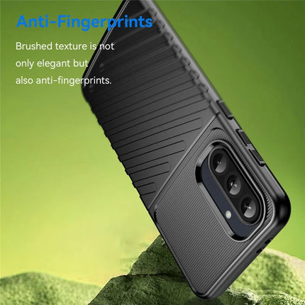 For Samsung Galaxy A36 5G / A56 5G Case Twill Texture TPU Shockproof Protective Phone Cover