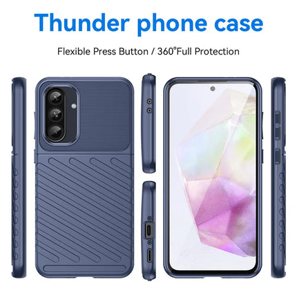 For Samsung Galaxy A36 5G / A56 5G Case Twill Texture TPU Shockproof Protective Phone Cover