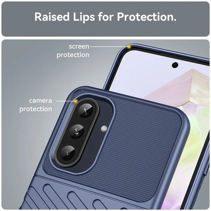 For Samsung Galaxy A36 5G / A56 5G Case Twill Texture TPU Shockproof Protective Phone Cover