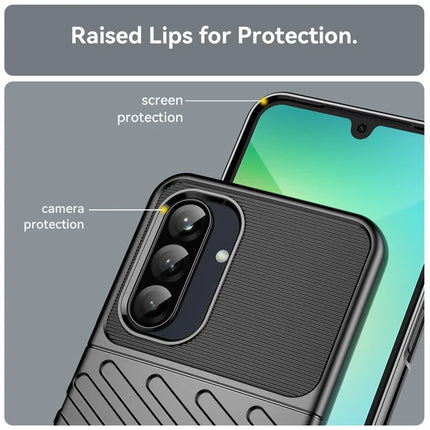 For Samsung Galaxy A26 5G Case Twill Texture TPU Shockproof Protective Phone Cover