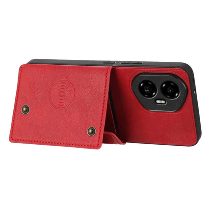 For Honor 300 Case with Card Slots Kickstand Leather + TPU Phone Cover